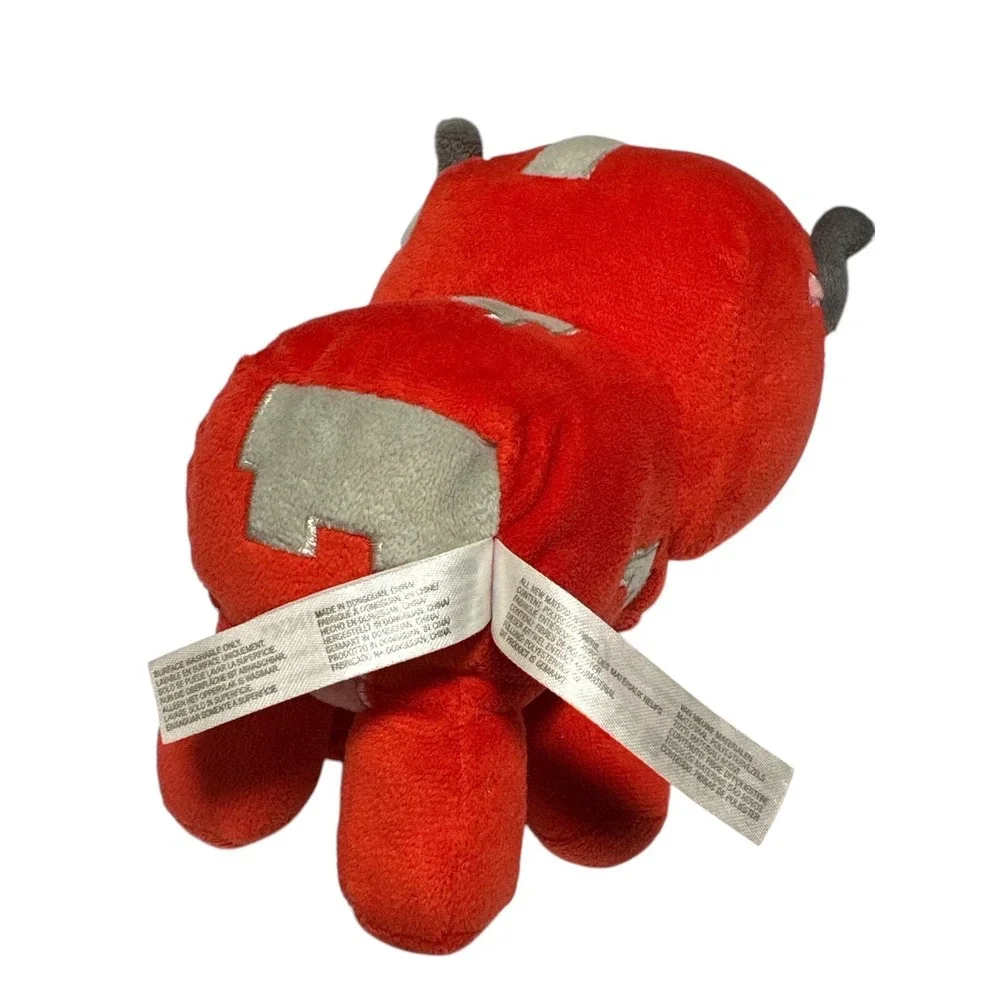 Minecraft Happy Explorer Baby Mooshroom Red Cow Small 2017 Plush Mojang Jinx Toy
